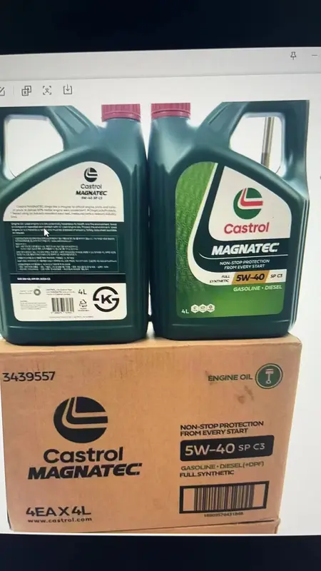 Engine Oil 5W-40 4L