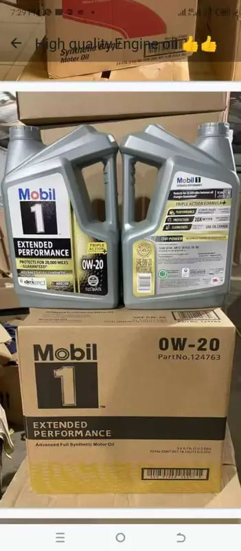 Engine Oil 0W-20 5
