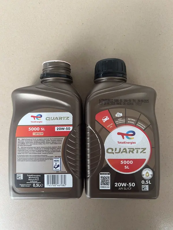 Engine Oil 20W-50 0.5L